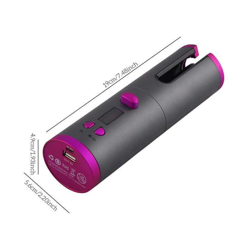 CurlEase - Cordless Automatic Hair Curler