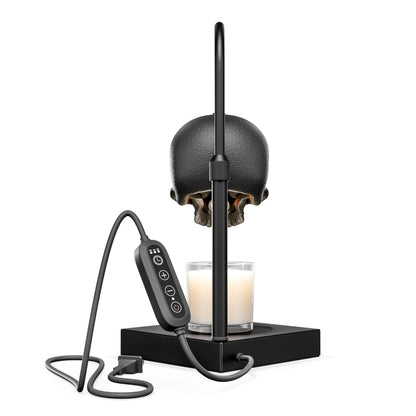 Nomnu Gothic Skull Candle Warmer Lamp
