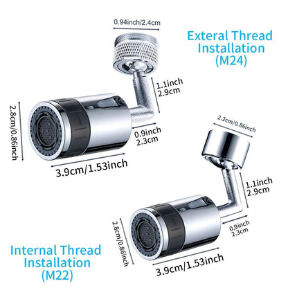 720° UNIVERSAL SPLASH FILTER FAUCET