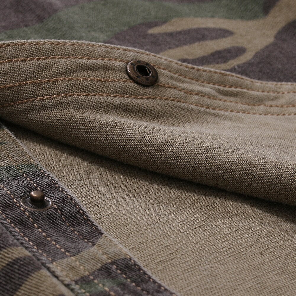Camouflage Denim Shirt