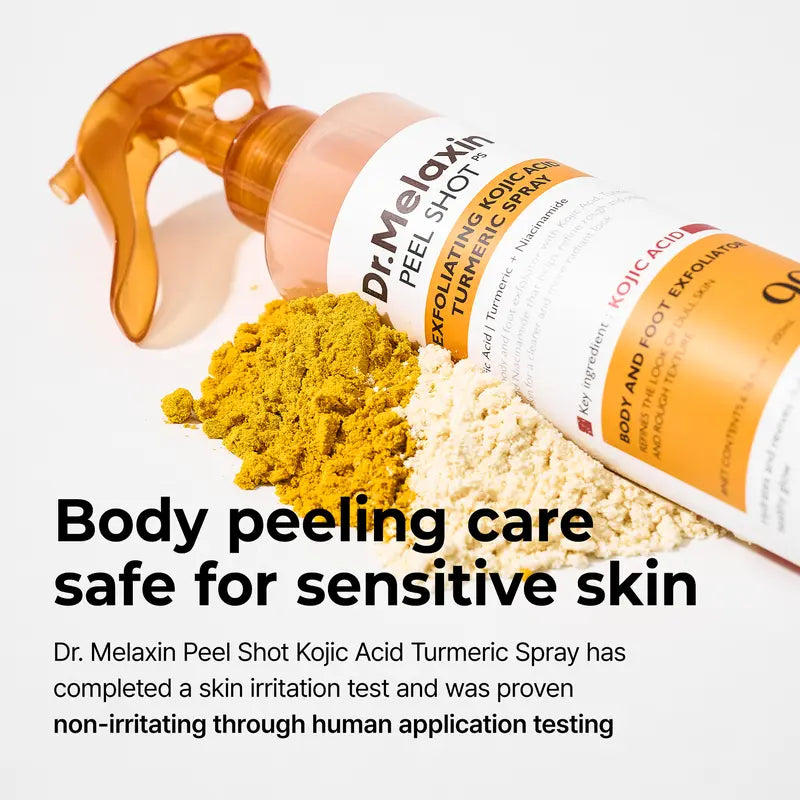 Exfoliating Keratin Kojic Turmeric Spray