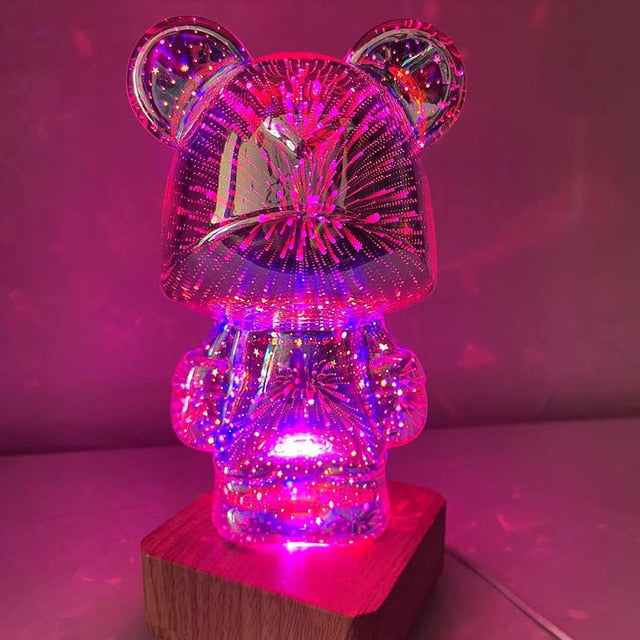 FireworkGlow™ Bear Lamp